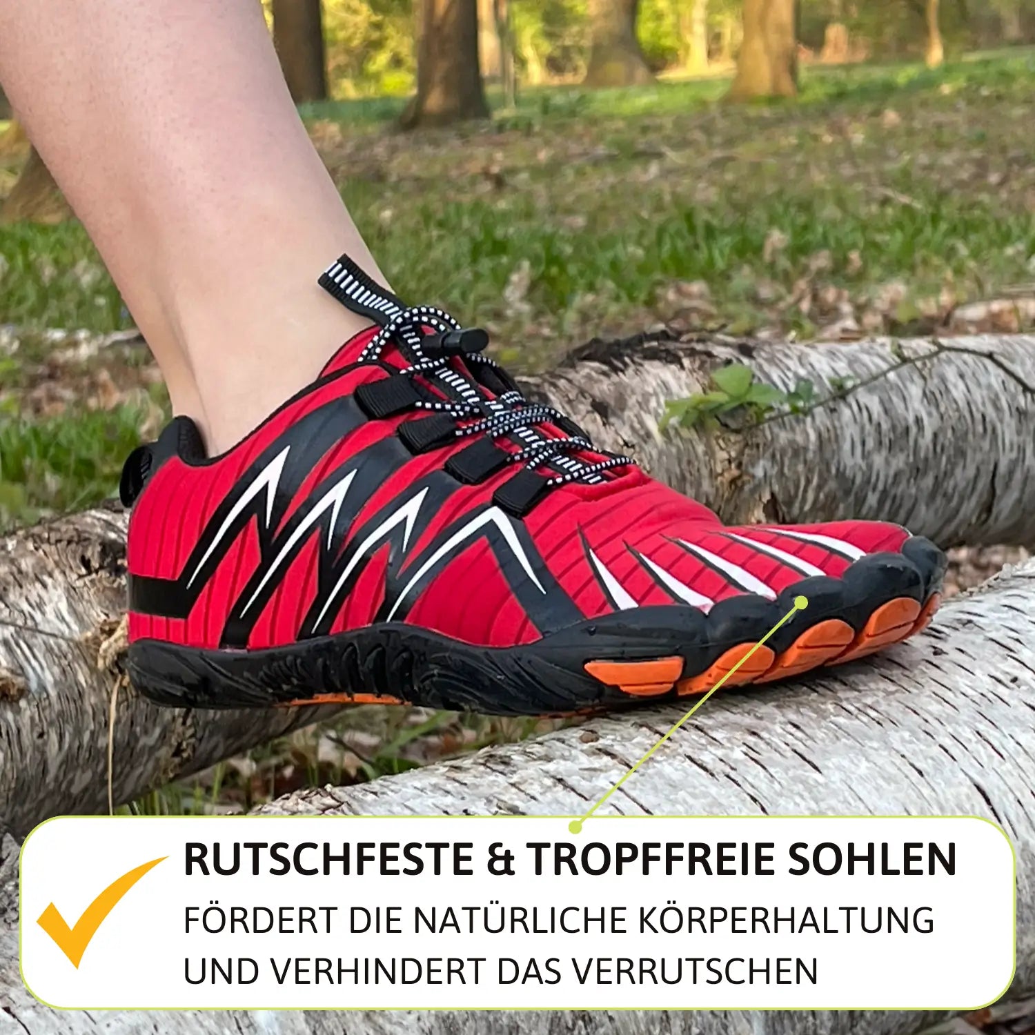 FreeWalk - Gesunde & Rutschfeste Barfußschuhe (Unisex)